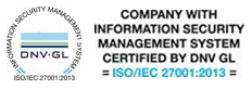 Logo ISO 27001 certificering